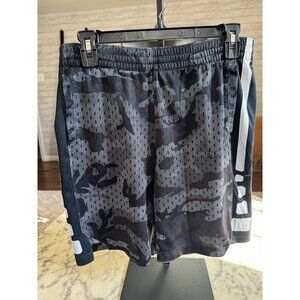 Nike Camo Black Dri Fit Athletic Basketball Shorts Mens Size Large